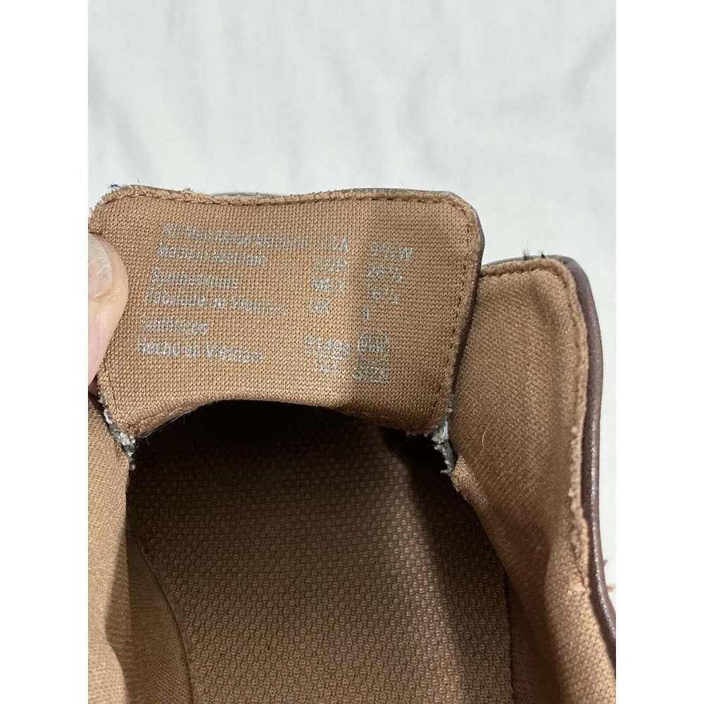 Boys Smart Fit Brown Dress Shoes 9.5 W